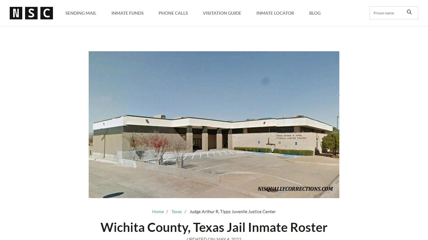 Wichita County, Texas Jail Inmate Roster